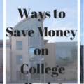save money on college books