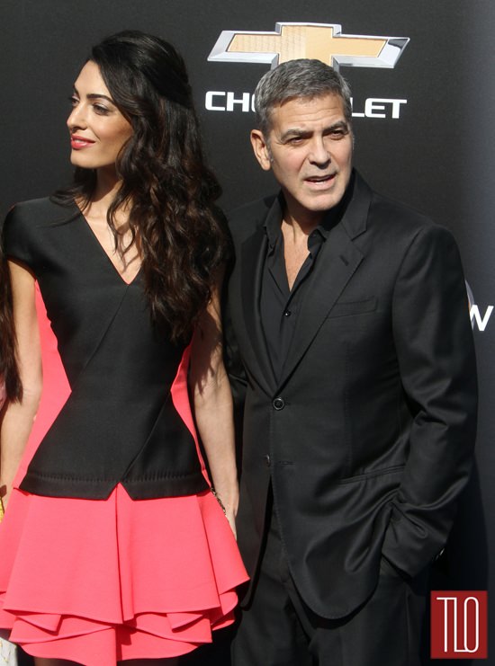 george clooney at the tomorrow land premiere