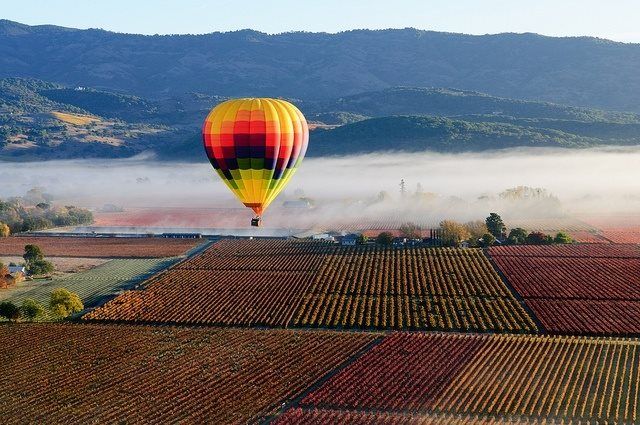 hot air balloon rides in Southern California