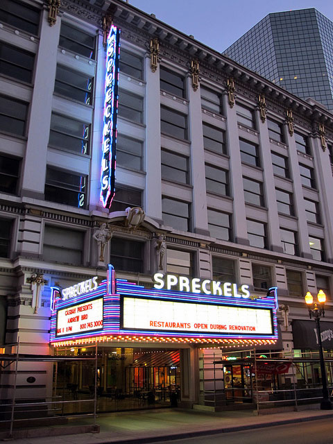 spreckels theater