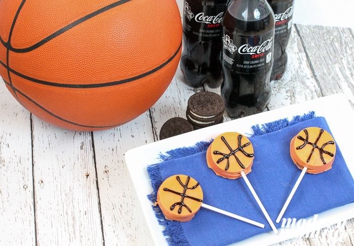 oreo basketball cookies