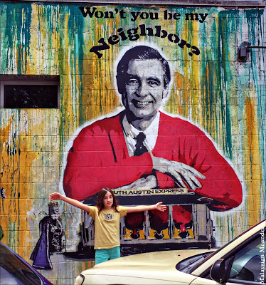 mr rogers mural