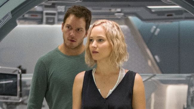 Passengers movie with Chris Pratt