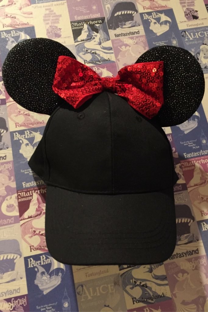 Baseball cap hot sale mickey ears