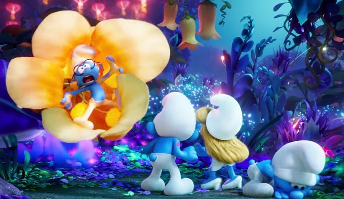 smurfs the lost village movie