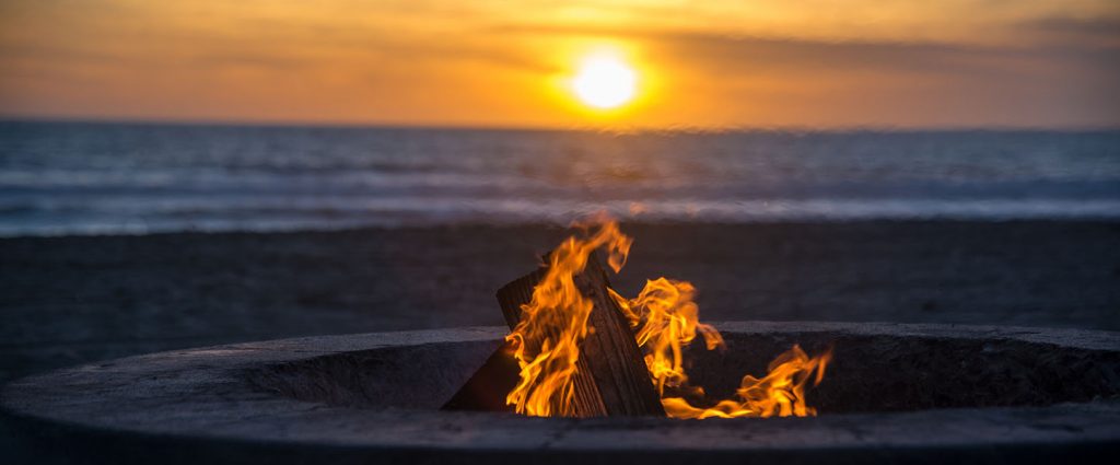 dockweiler beach bonfire