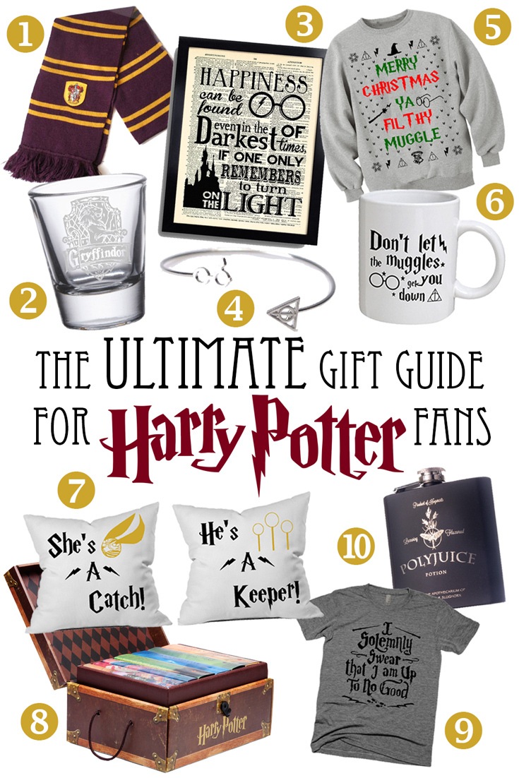 unique gifts harry potter fans