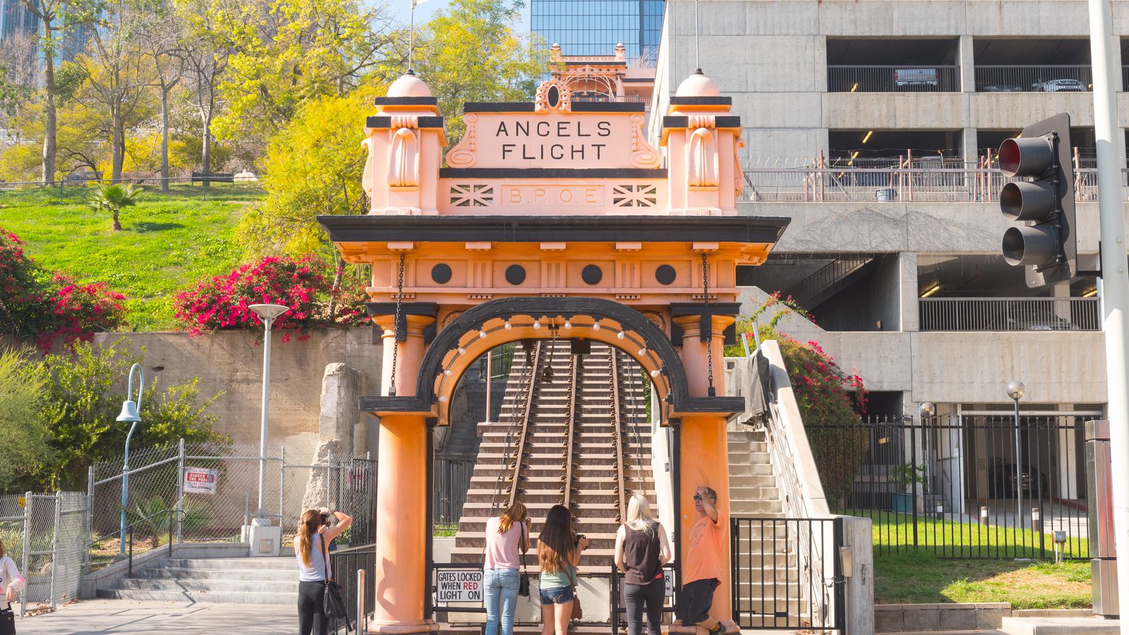 angels flight la la land